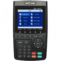 Satlink WS  6916 Digital Satellite Finder DVB  S S2 High Definition MPEG  4 HD Meter with MPEG  2 MPEG  4 WS6916 Receiver