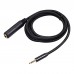 3662B 6 35mm Female to 3 5mm Male Audio Adapter Cable  Length  1 5m