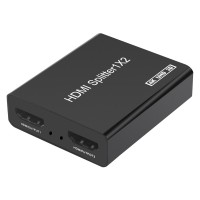 4K HDMI Splitter 1 in 2 Out  4K   60Hz  for Dual Monitors